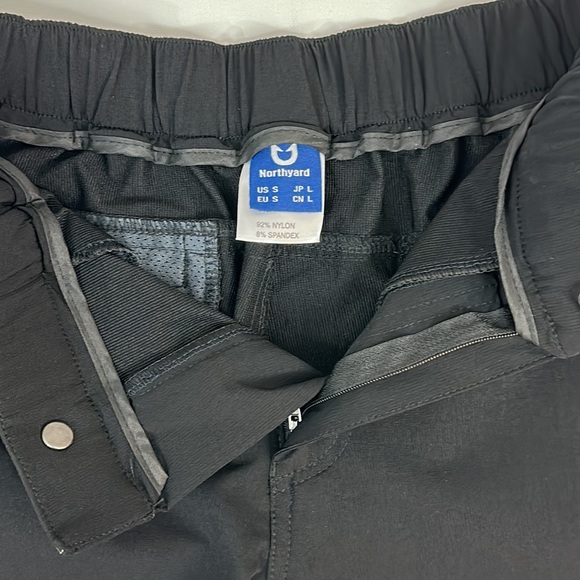 Men's Northyard 10” Inseam Athletic Shorts Black Adjust. Waist &Zipper F… - Picture 9 of 9